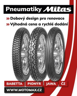 🛞 Hledáte nové obutí pro svou Babettu, Jawu nebo ČZ? Ať už renovujete nebo prostě jen potřebujete novou gumu – máme pro...