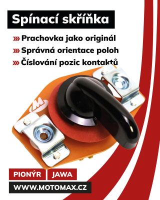 🔑 Nová spínací skříňka Motomax – blíž originálu než kdy dřív! Při renovaci se počítá každý detail. Proto jsme naši spínací...